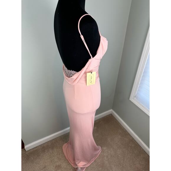 FLAW NWT Katie May Surreal Maxi Dress in Blush-SML - Picture 11 of 12